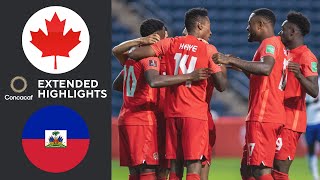 Canada vs Haiti Extended Highlights  Concacaf World Cup Qualifiers  CBS Sports Golazo [upl. by Mona846]