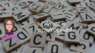 What is epistrophe [upl. by Earahs]