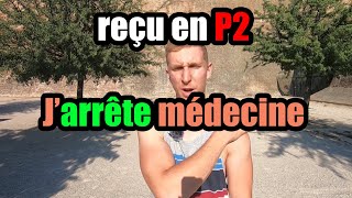 Jai arrêté médecine alors que jétais reçu en P2  lenfer que jai vécu [upl. by Leiru]