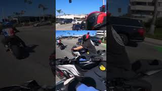 Cop Pulls Rider Off Motorcycle Part 1 brispycinnsblunts motovlog motorcycle insta360 [upl. by Korey]