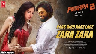 Pushpa 2 Item Song  Zara Zara  Allu Arjun  Disha Patani  Devi Prasad  Kanika Kapoor  Sukumar [upl. by Ahsrav717]