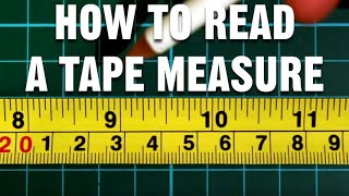 How to read a Tape Measure [upl. by Siradal460]