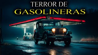 5 Relatos de TERROR ocurridas en GASOLINERAS  Historias Reales [upl. by Ordnassela22]