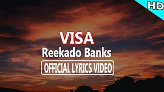 Visa  Reekado Banks Official lyrics video [upl. by Blessington]