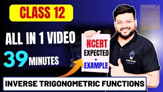 Expected and Repeated Question of Inverse Trigonometric Function I Class 12 I NCERT Expected Q [upl. by Acnairb450]