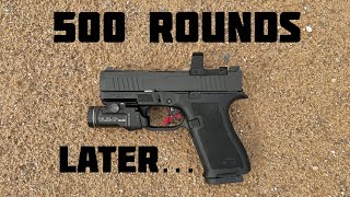 PSA Micro Dagger 500 Round Update [upl. by Hogg]