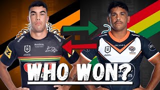 Which Team WON the Charlie Staines amp Tyrone Peachey Player Swap  NRL2023 [upl. by Abeh345]