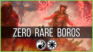 Zero Rare  Boros Aggro Humans amp Tokens  Budget Standard Artisan Deck  MTG Arena [upl. by Yelrak]