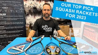 Best Squash Rackets of 2023 chosen by squash experts pdhsportscom [upl. by Jona131]