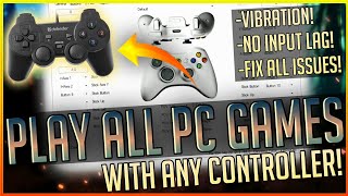 MADE NEW VIDEO🔧How To Play All PC Games With Any Controller or Generic USB Gamepad X360CE✔️ [upl. by Kciderf]