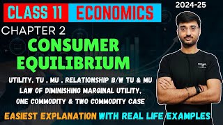 Consumer Equilibrium Microeconomics Chapter 2 Class11 Part 1 [upl. by Assele537]