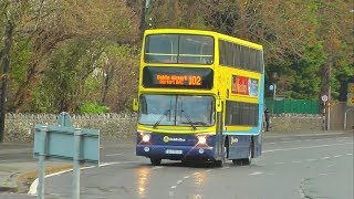 The final week of Dublin Bus operations on the 102 33A 33B amp 17A [upl. by Healey]