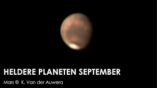 Kijk Omhoog  Heldere planeten in september [upl. by Tonjes]