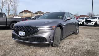 2023 Genesis G90 Walkaround  Finch Used Cars [upl. by Lanahtan]