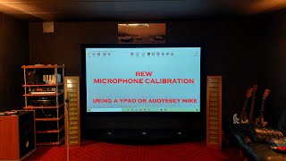 REW microphone calibration [upl. by Yt642]