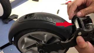 ES2 Kickscooter  Rear Brake Replacement Tutorial [upl. by Elleon150]