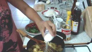 Green Curry Shrimp Stir fried Shrimp  Thai Food Recipe [upl. by Galateah789]