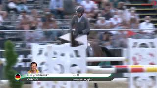 COROS Cornet Obolensky jumping stallionn by equineevolutioncom [upl. by Aipmylo]