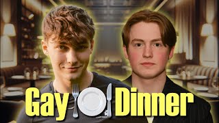 I met Kit Connor  Dinner Gay Time [upl. by Vincent]