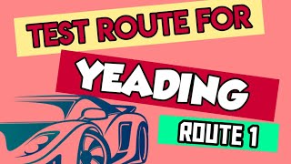 Driving Test Route  1 Yeading  Driving Test Routes London  DTRL [upl. by Marguerie]