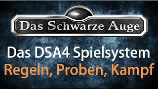 Das Schwarze Auge DSA 41 Tutorial Regeln Talentproben Kampfregeln einfach erklärt [upl. by Arrahs908]