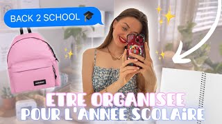 CONSEILS ORGANISATIONS POUR LA RENTREE SCOLAIRE 2023 appli lunchbox tips ✨🧚💗 [upl. by Nevil]