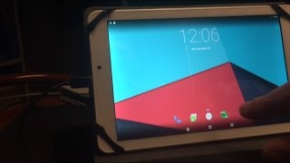 CM14 X86  ANDROID 7 N TEST RUN ON ACER ICONIA W81 UEFI TABLET  2017 [upl. by Franek385]