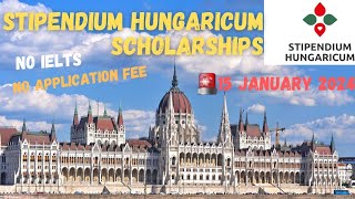 Stipendium Hungaricum scholarship 2024  Complete Process  Fully Funded HEC Scholarship 2024 [upl. by Nola119]