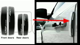 How To Install Car Door Guard of nexa Baleno accessories [upl. by Aneehsirk]