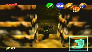 Lets Play The Legend of Zelda Ocarina of Time  Part 9  Dodongos Cavern cont [upl. by Nilyam]