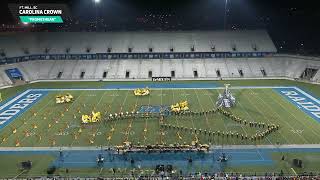 👑 CROWN SET CROWN SET CROWN SET 👑  Carolina Crown Updated Ending With Crown Set  DCI 2024 [upl. by Jc]