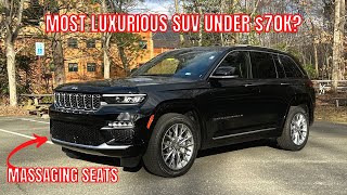 2023 Jeep Grand Cherokee Summit  REVIEW and POV DRIVE  LUXURY For A LOT LESS [upl. by Eannyl]