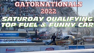 NHRA GATORNATIONALS 2022  SATURDAY QUALIFYING ROUND  NO MORE RAIN [upl. by Bilac70]