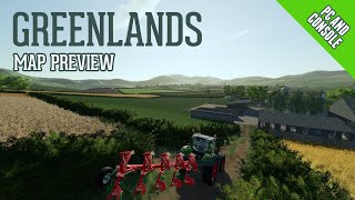 NEW MAP  Greenlands  PreRelease Map Tour  for PC and Console  Farming Simulator 19 [upl. by Lowery782]