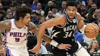 Philadelphia 76ers vs Milwaukee Bucks  Full Game Highlights  March 14 202324 NBA Season [upl. by Haim]