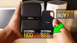 External SSD VS External HDD  Which one to BUY [upl. by Norford]