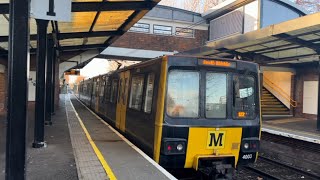 Tyne and Wear Metro Trains at Longbenton [upl. by Ahsenik]