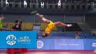 Sepak Takraw Team Mens Doubles MYA vs THA 1st ReguMatch  28th Sea Games Singapore 2015 [upl. by Rabiah382]