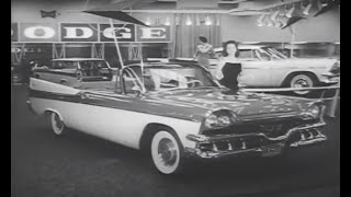 1957 New York Auto Show [upl. by Ennaitsirk]