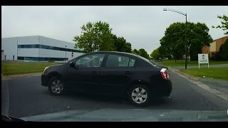 Tire Screeching Near Crash  U Turn Cutoff [upl. by Jezebel]