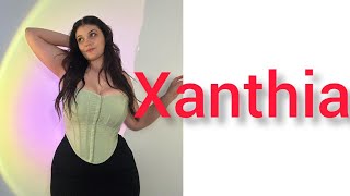 XANTHIAAustralian curvy plussize model and video creatorasmr factsfashiontrends and lifestyle😍💘😍 [upl. by Arnaldo329]