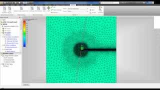 Review NACA0012 2D Airfoil Model in Autodesk Simulation CFD [upl. by Eidna]