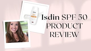 ISDIN Eryfotona Actinica SPF 50 Review [upl. by Ahtael]