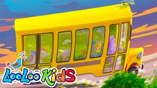 The Wheels On The Bus  S1EP49 Fun and Play MIX  LooLoo Kids Songs for Kids [upl. by Nyltyak]