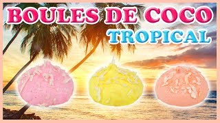 RECETTE BOULES DE COCO  FAIT MAISON [upl. by Eadwine276]