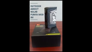 Aegis Legend MOD 200W by GeekVape Review Indonesia [upl. by Euqenimod]