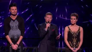 The X Factor UK  Carolynne Pooles elimination with The Chase sounds [upl. by Rodenhouse487]