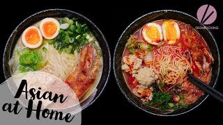 Spicy and Creamy Chicken Ramen [upl. by Ettezyl]