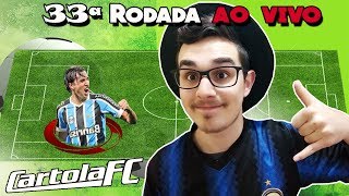 LIVE DICAS 33 RODADA  CARTOLA FC 2018 [upl. by Kristan]