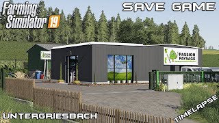 Save Game  Lawn Care on Untergriesbach  Farming Simulator 19 [upl. by Leinod989]